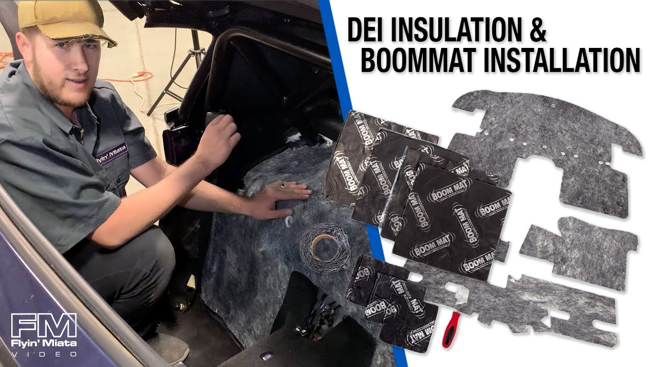 DEI Insulation and Boom Mat Kit INSTALL