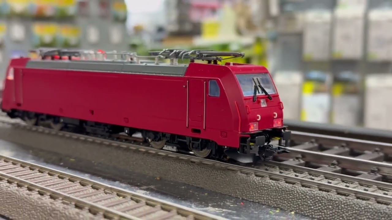 Märklin 38800 H0 Elektrolokomotive Baureihe 186 - Präsentation erstes Vorabmuster (Nullserie)