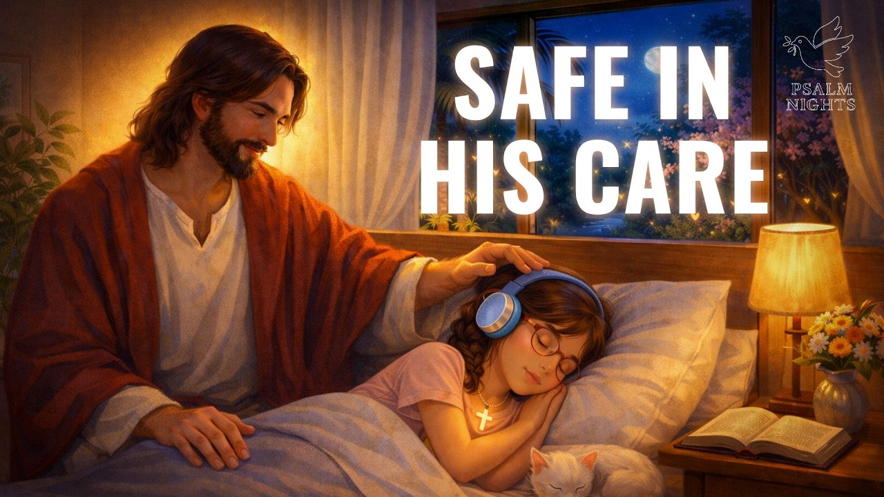 Safe in His Care | Peaceful Worship Music for Night Prayer🕊️