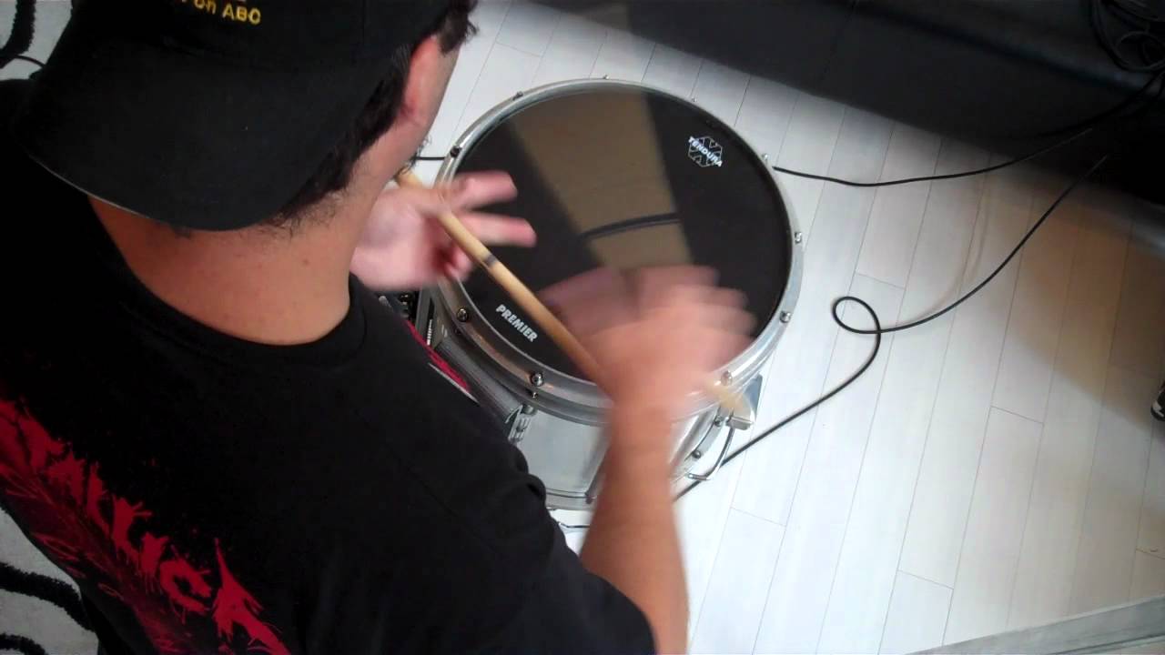 Tobin Wagstaff Drum lessons: Cadence 1 Snare