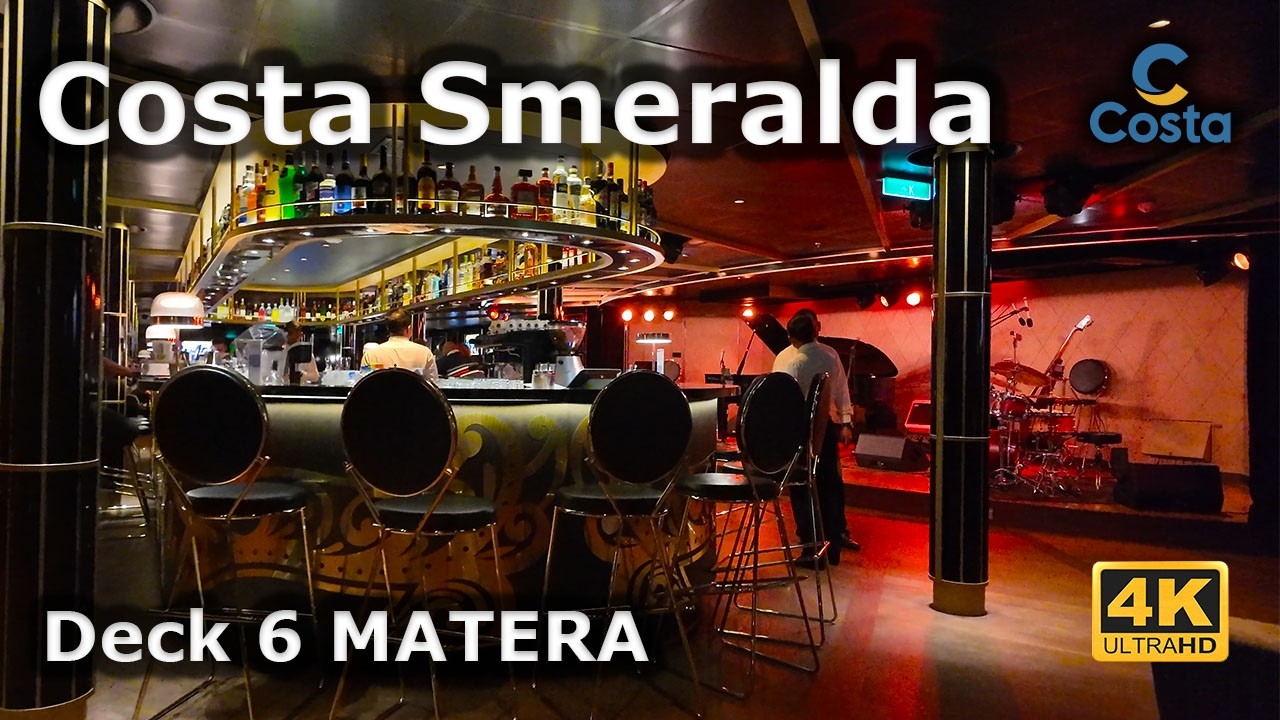 COSTA SMERALDA deck 6 Matera | Dining, Bars & Entertainment