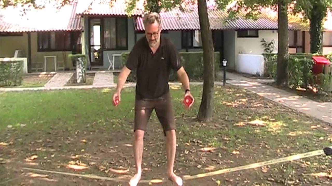 Five Over Three on a Slackline