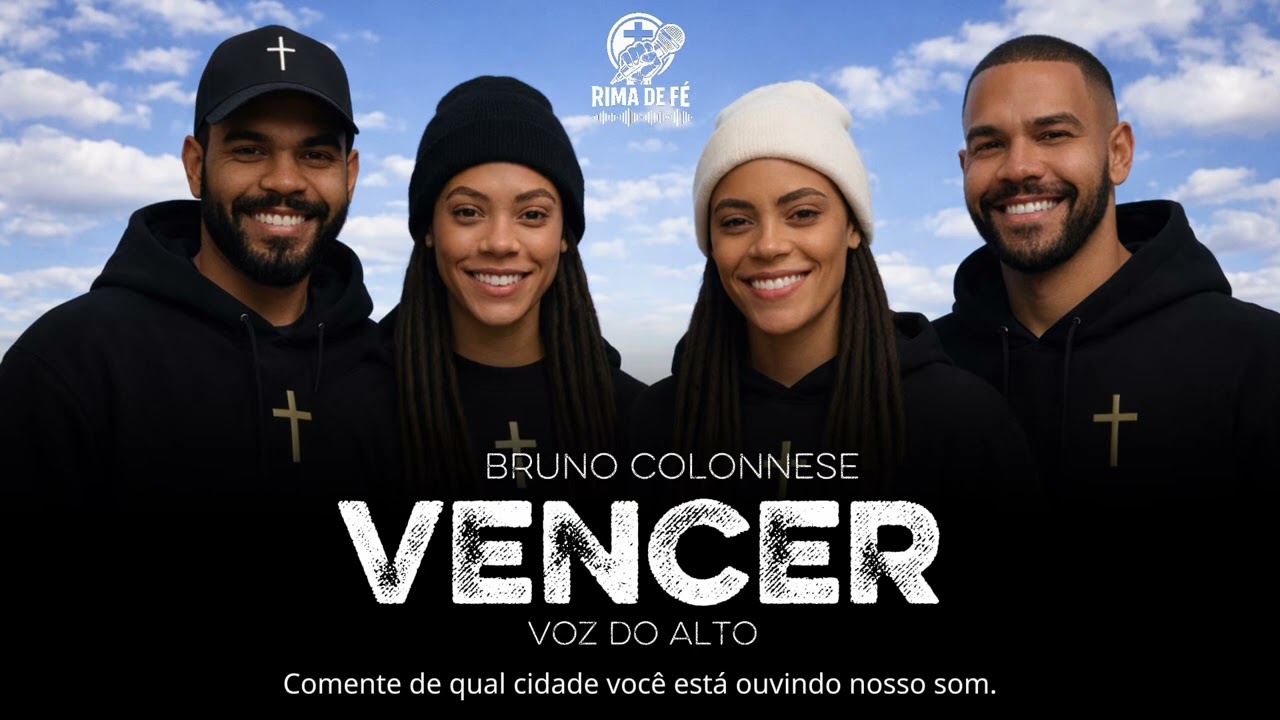 Hip hop rap Gospel | Banda Voz do Alto | VENCER @rimadefe 