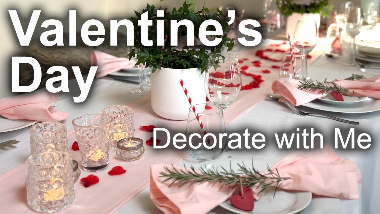 Valentine's Day Decorate with Me | 2025 | Kitchen | Victorian home