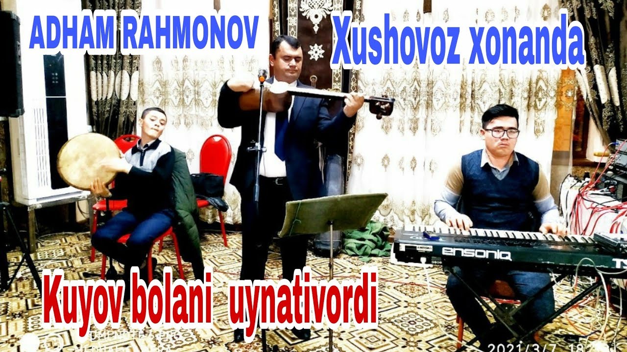Adham Rahmonov  Qashqadaryoga xizmat kursatgan xofiz, Tuyda davrani yorvordi