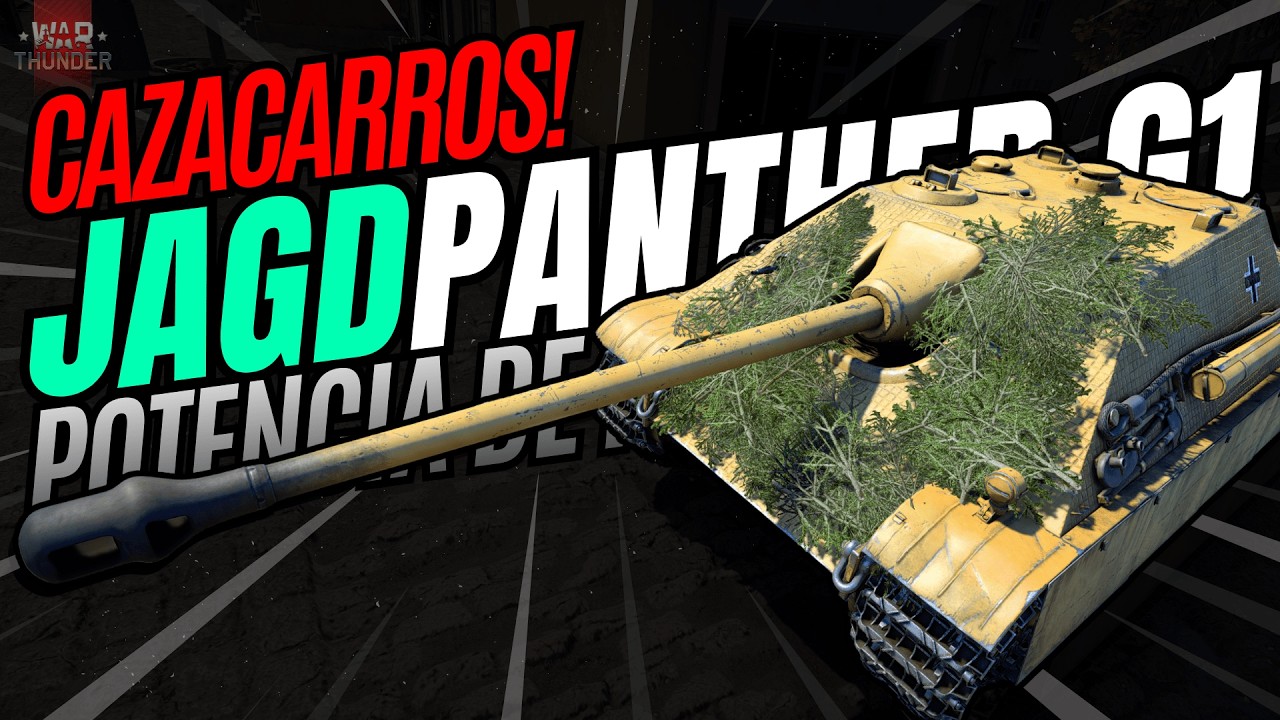 Jagdpanther  G1 ¿¡El MEJOR cazacarros de la WWll!?