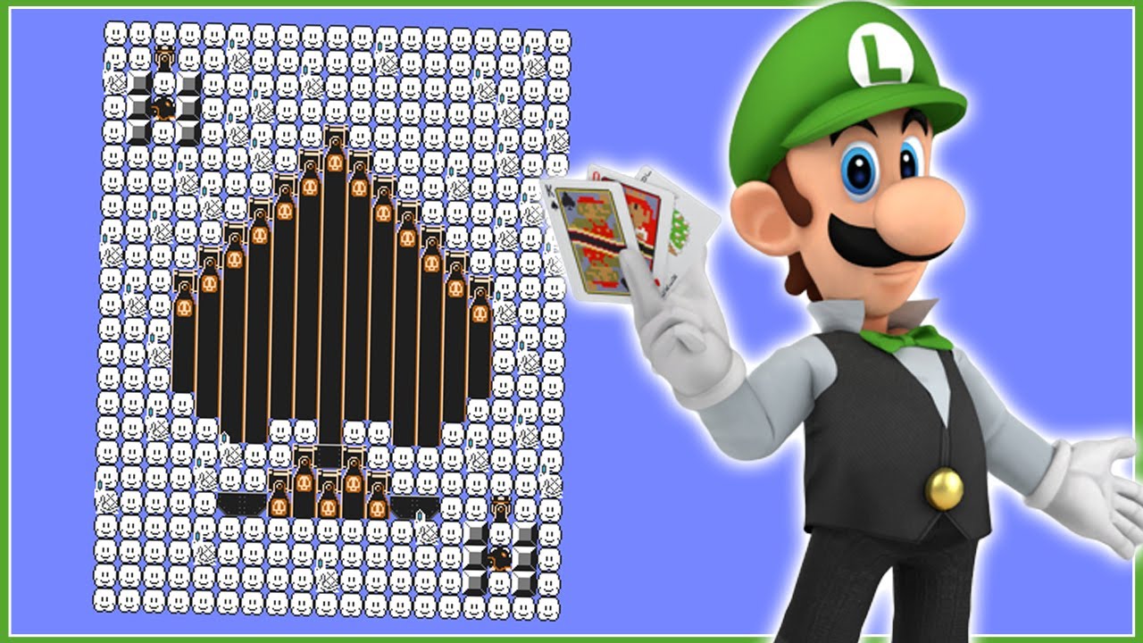 Вы можете играть в ПОКЕР в Mario Maker, и это НЕВЕРОЯТНО!!