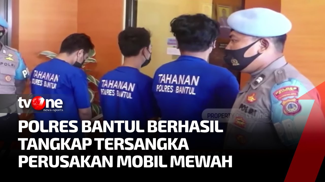 Pelaku Perusak Mobil Mercy di Bantul, Tiga Tersangka Ditangkap Enam Lainnya Buron | Kabar Siang