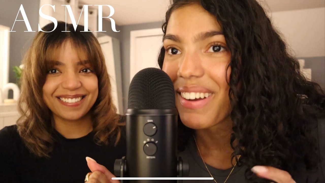 My twin sister tries ASMR again!