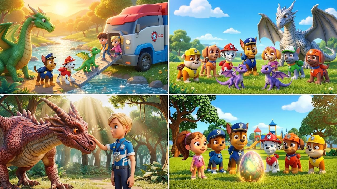 The Dragon Portal Rescue Part I: Diana And Roma, PAW Patrol