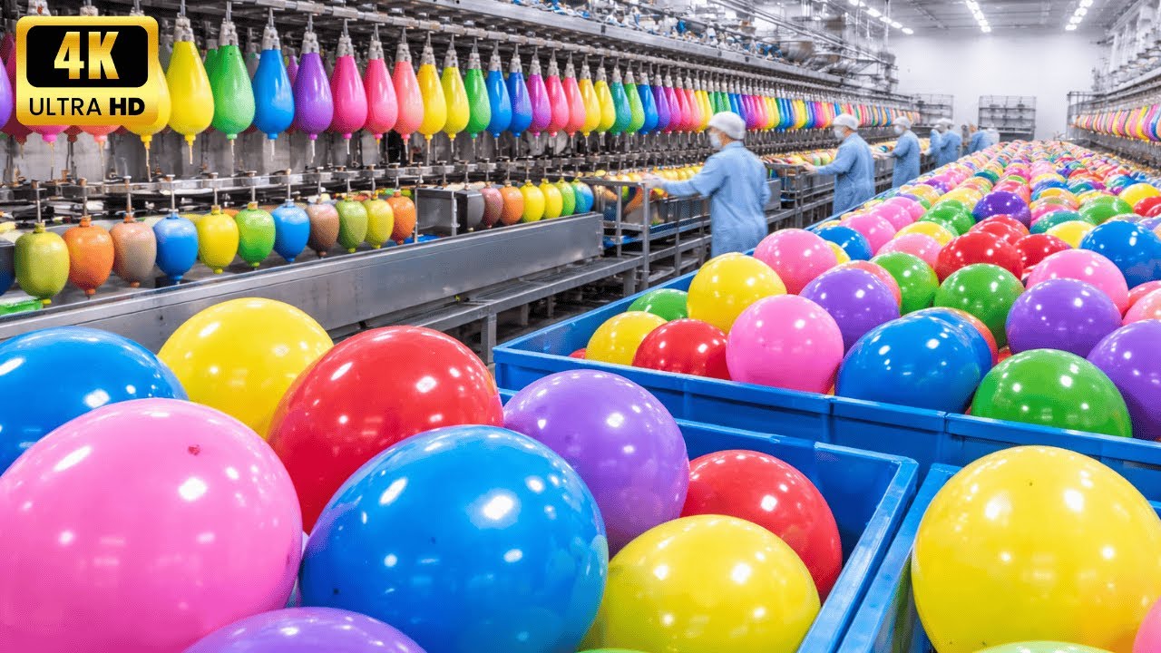 How It's Made: A Deep Dive into the Modern balloon manufacturing process! (Full Process)