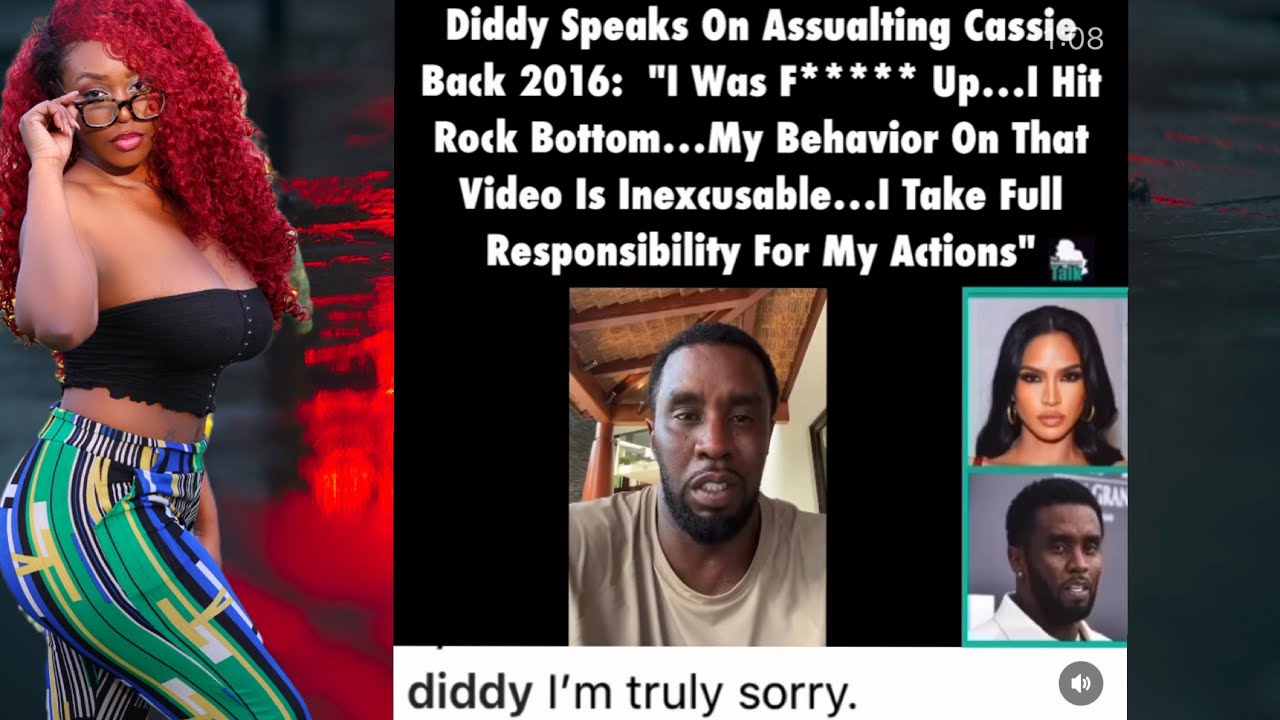 Diddy Issues Fake Apology After Video Of Him Kicking Dragging & P*Nching Cassie Leaked