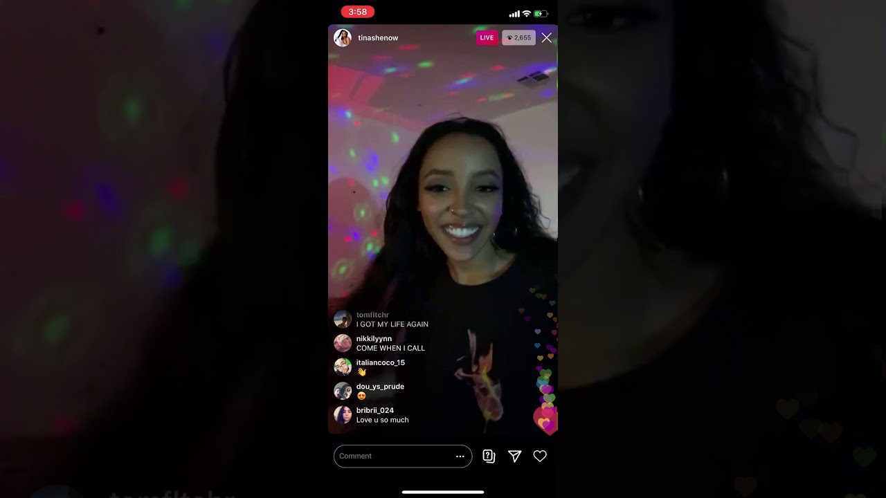 Tinashe Throwing a Concert on Instagram 3/27/20 part 3