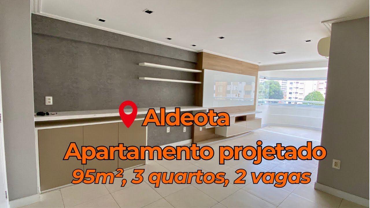 Apartamento à venda na Aldeota, 95 m², projetado, 3 quartos | Fortaleza, CE