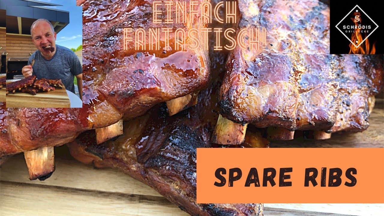 SPARE RIBS grillen - in der IKEA KONCIS Ofenform! Saftig & mega vom Gasgrill Broilking Baron 590!