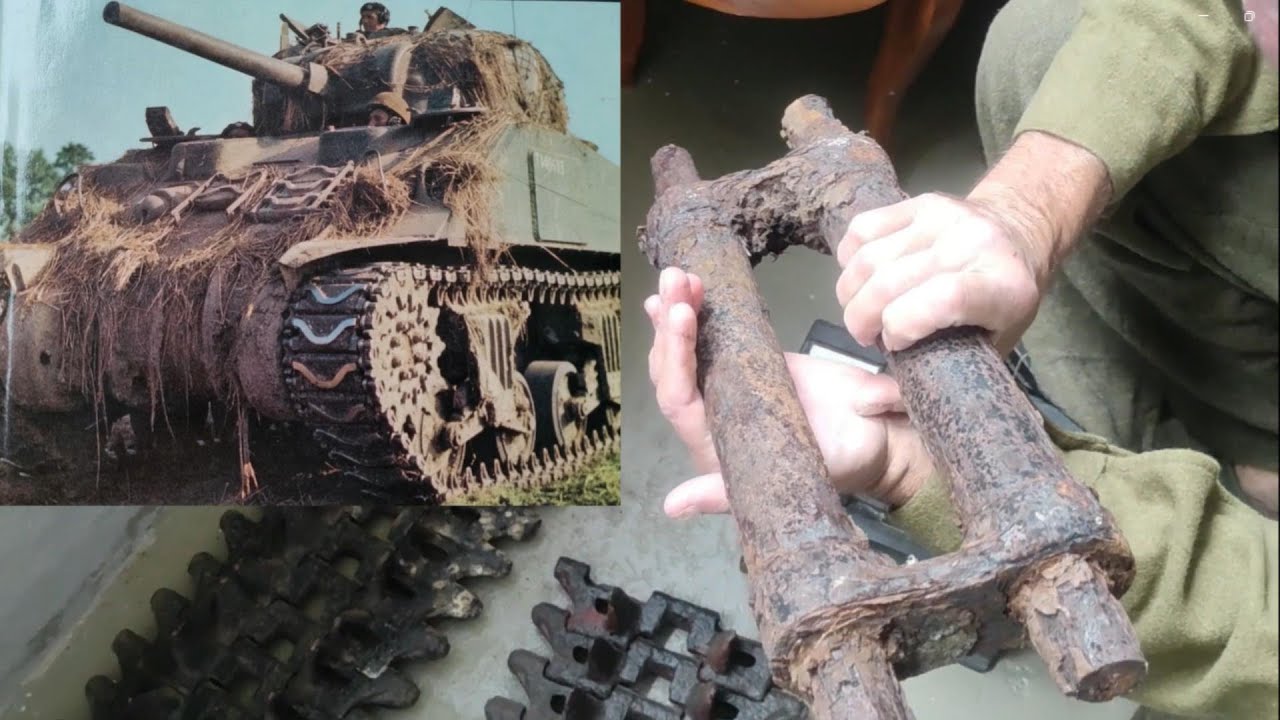 Normandie 2025 plein de découvertes et surtout du blindage à identifier ww2 1944 d day