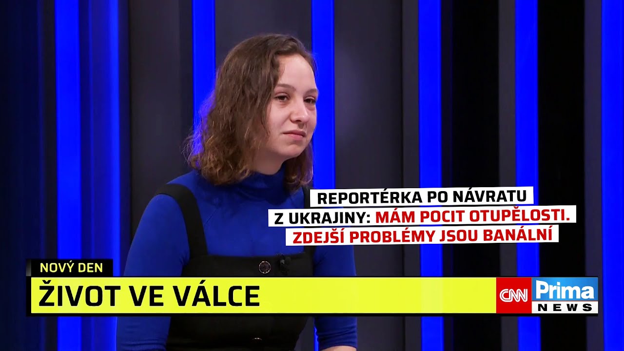 Reportérka po návratu z Ukrajiny: Mám pocit otupělosti. Zdejší problémy jsou banální