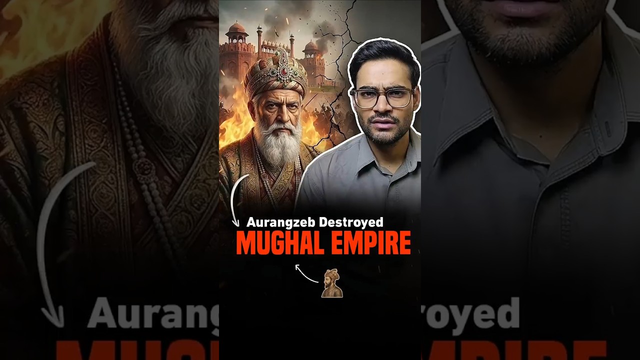 How Aurangzeb Destroyed the Mughal Empire? 🤯