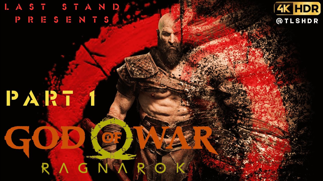 God of War Ragnar&ouml;k &ndash; Part 1 | Fimbulwinter to The Lost Sanctuary | 4K HDR 60FPS Cinematic Gameplay