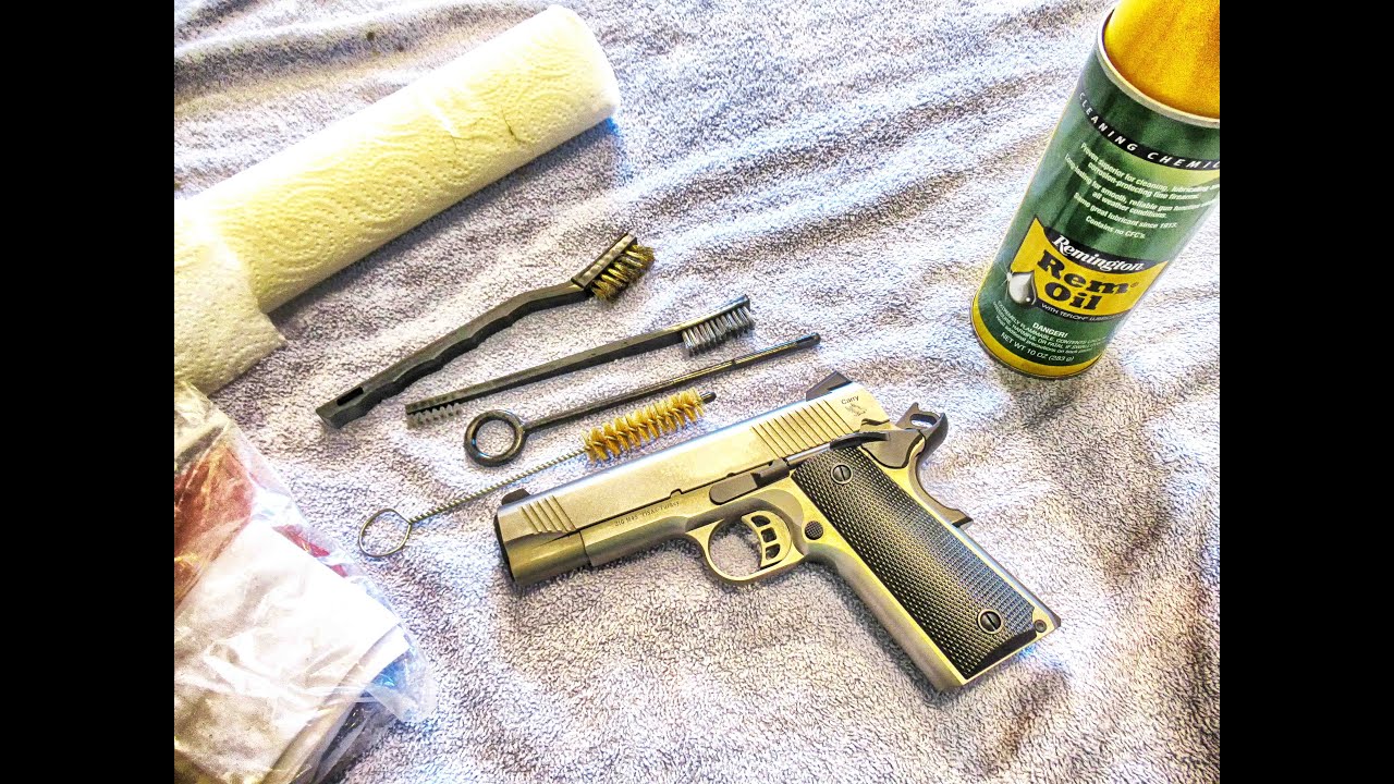 Cleaning a Tisas 1911 Pistol
