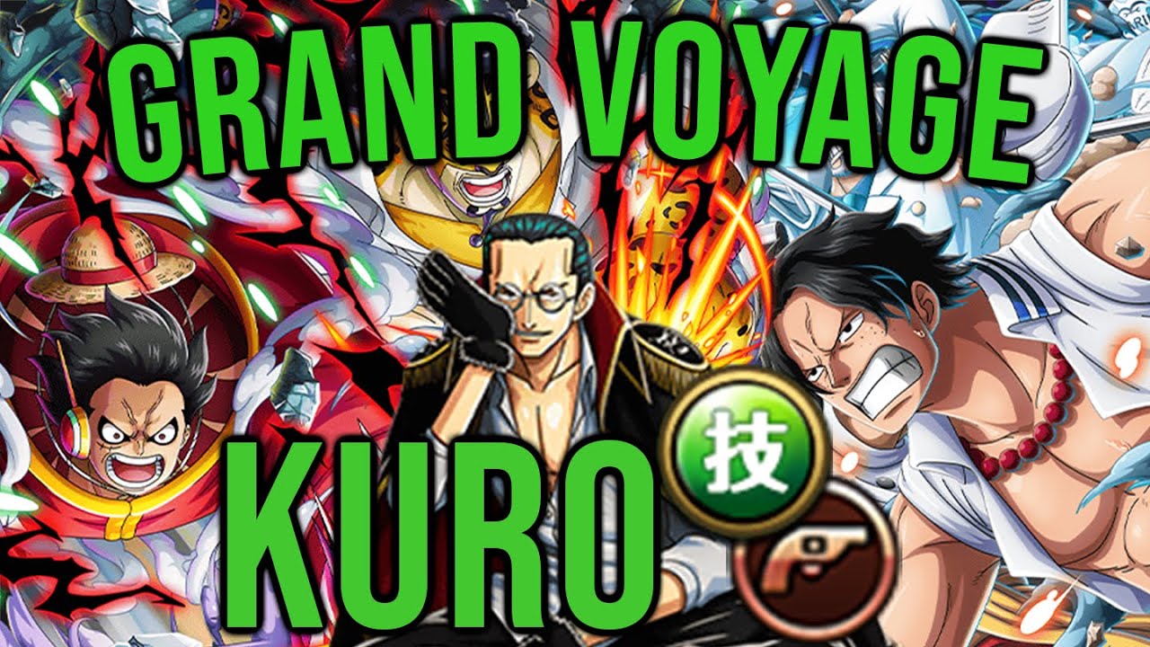 Kuro Grand Voyage LVL5  |  only a single barrier pierce lvl5 needed  |  OPTC