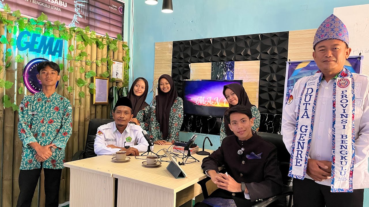 GEMA Podcast #9 : Program Unggulan MAN 1 Bengkulu Utara || Bersama Wakamad Kesiswaan MAN 1 B.U