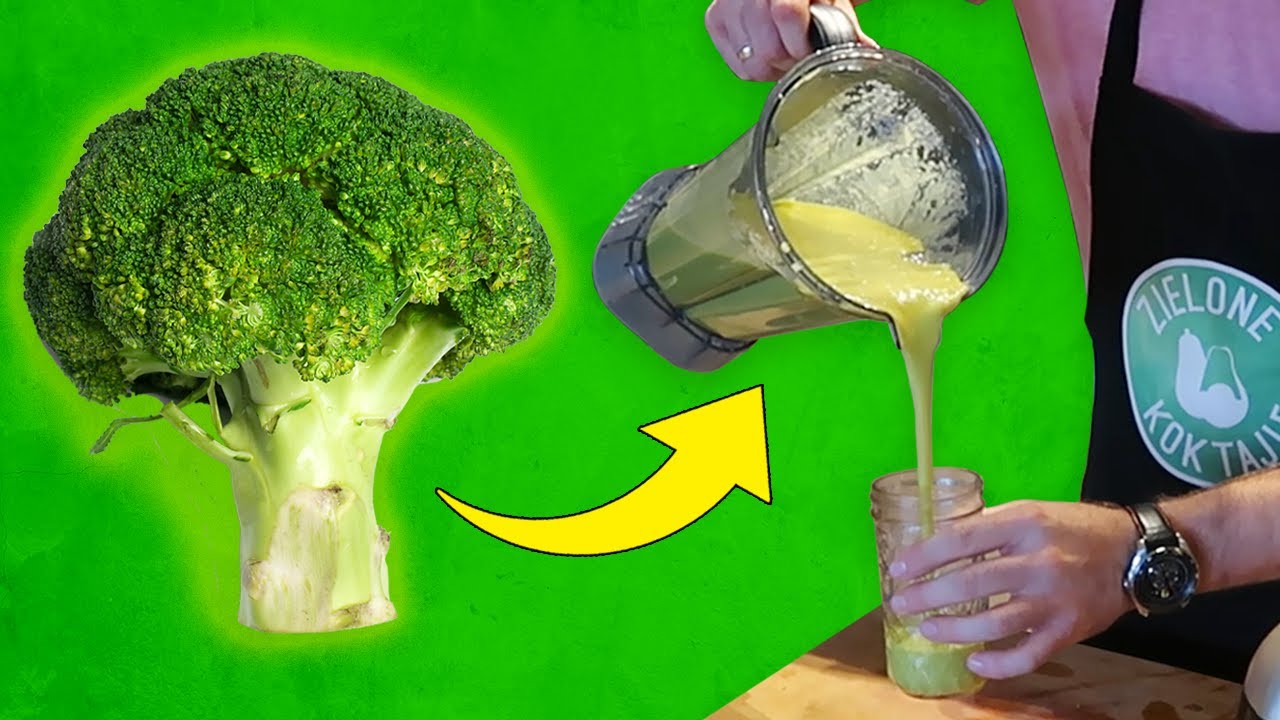 ZIELONY KOKTAJL Z BROKUŁEM 🥦 Zdrowy i Pyszny Koktajl w Kilka Minut!