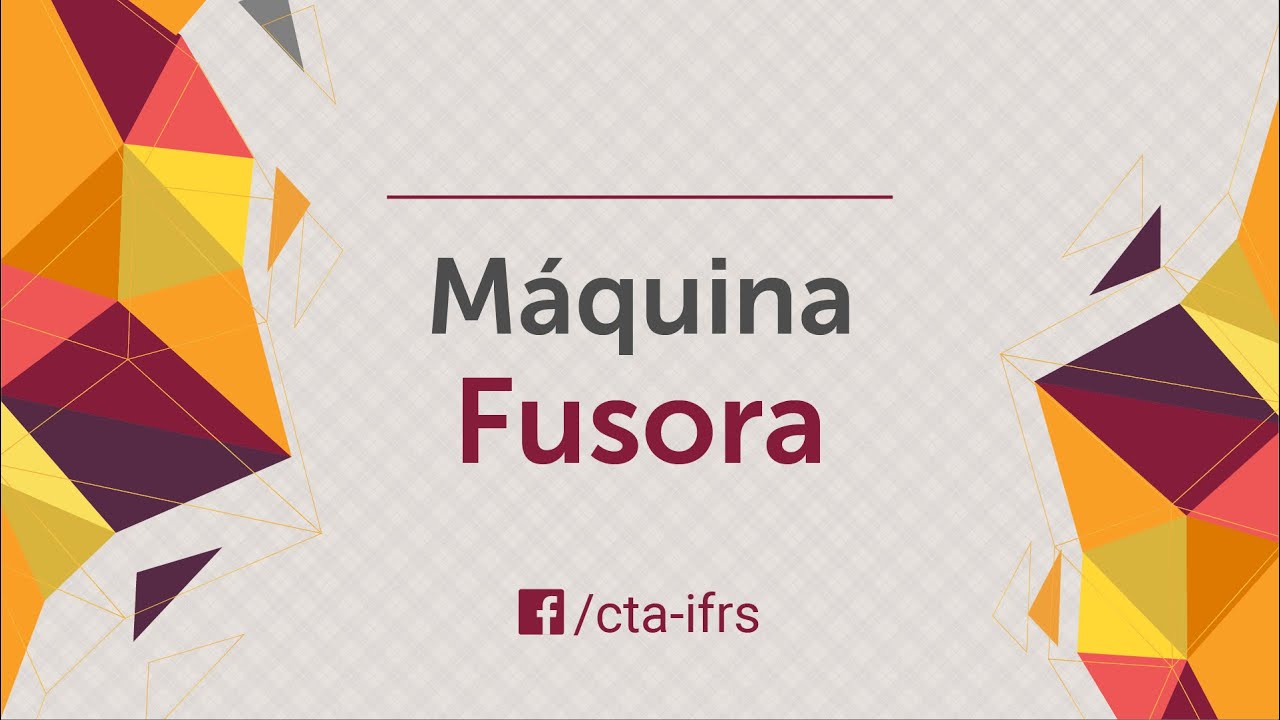 Máquina fusora - confeccionando material didático acessível