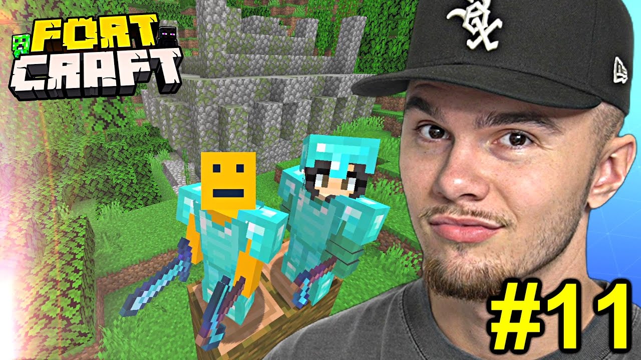 We Found A JUNGLE TEMPLE! (FortCraft Ep.11)