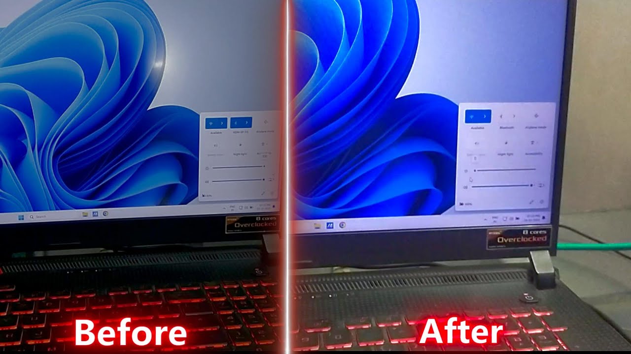 laptop brightness adjustment not working /how to fix laptop brightness level not working