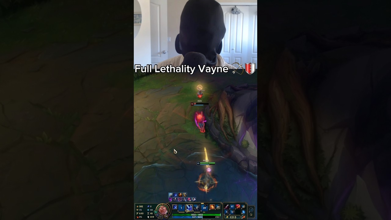 Полная смертоносность Вейн #leagueoflegends