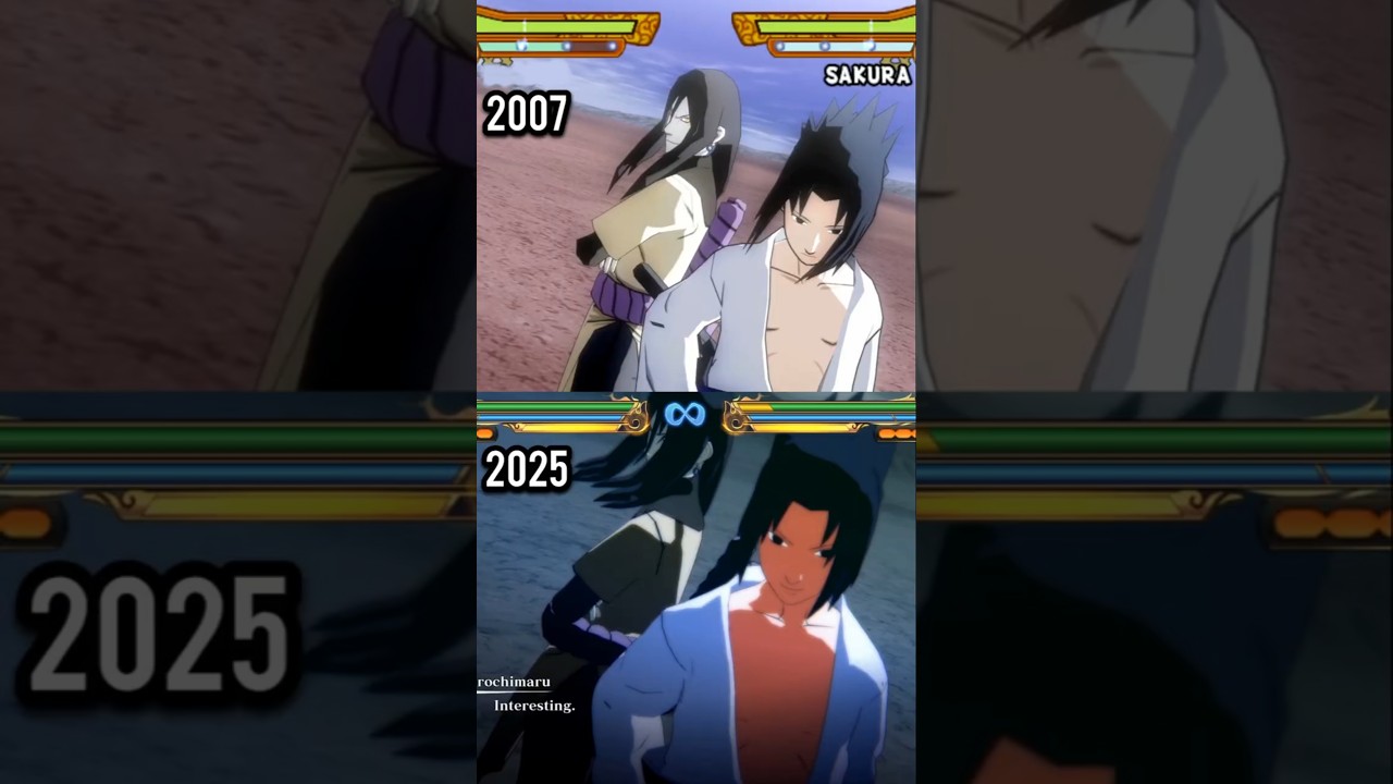 Sasuke x Orochimaru Team Ultimate Jutsu Evolution | Naruto Ninja 5 VS Naruto Storm Connections
