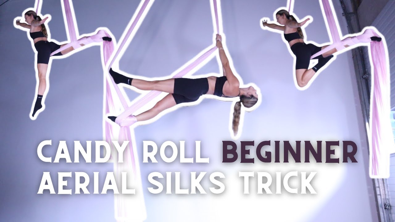 Aerial SILKS - CANDY ROLL trick for Improvers