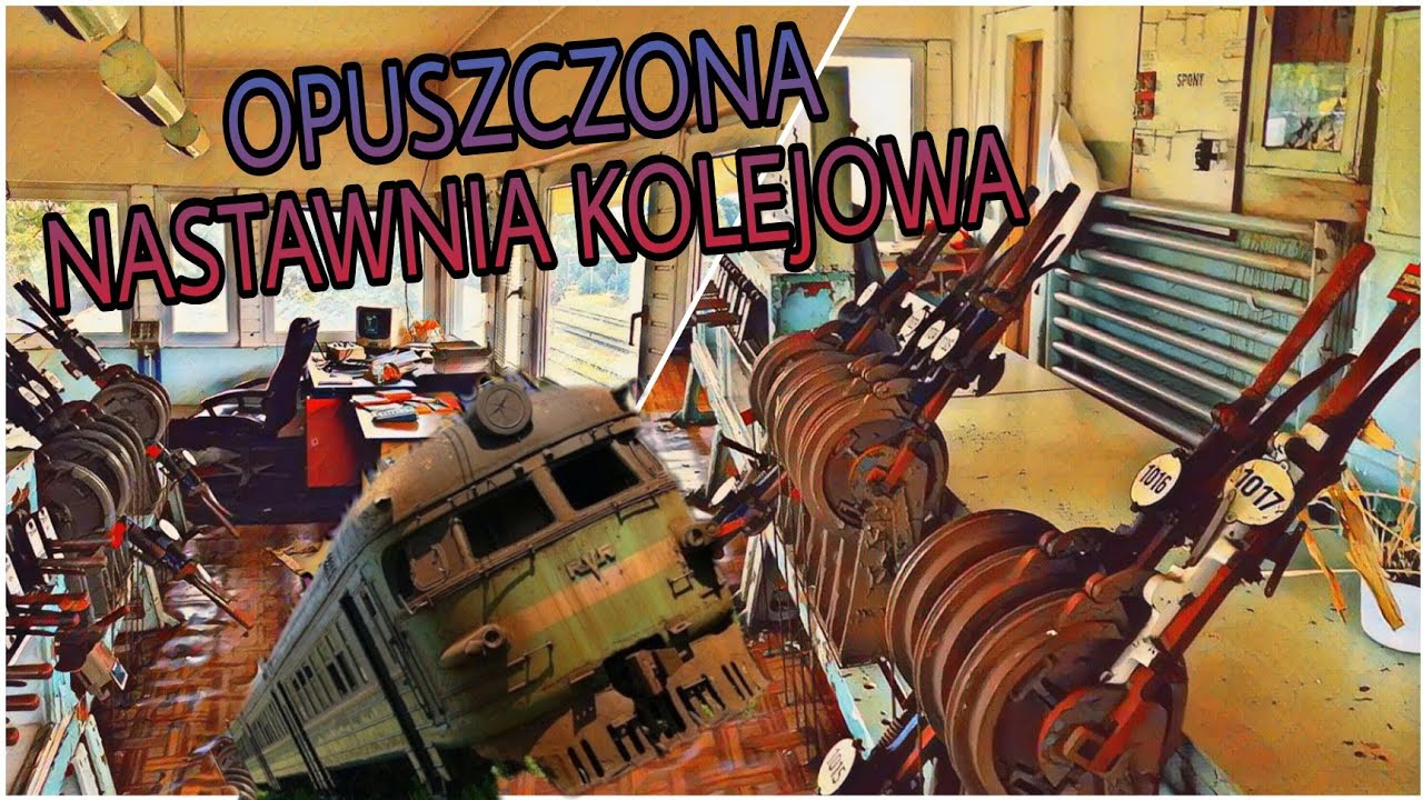 Opuszczona nastawnia kolejowa #urbex#opuszczone#historia#kolej#zwiedzanie#