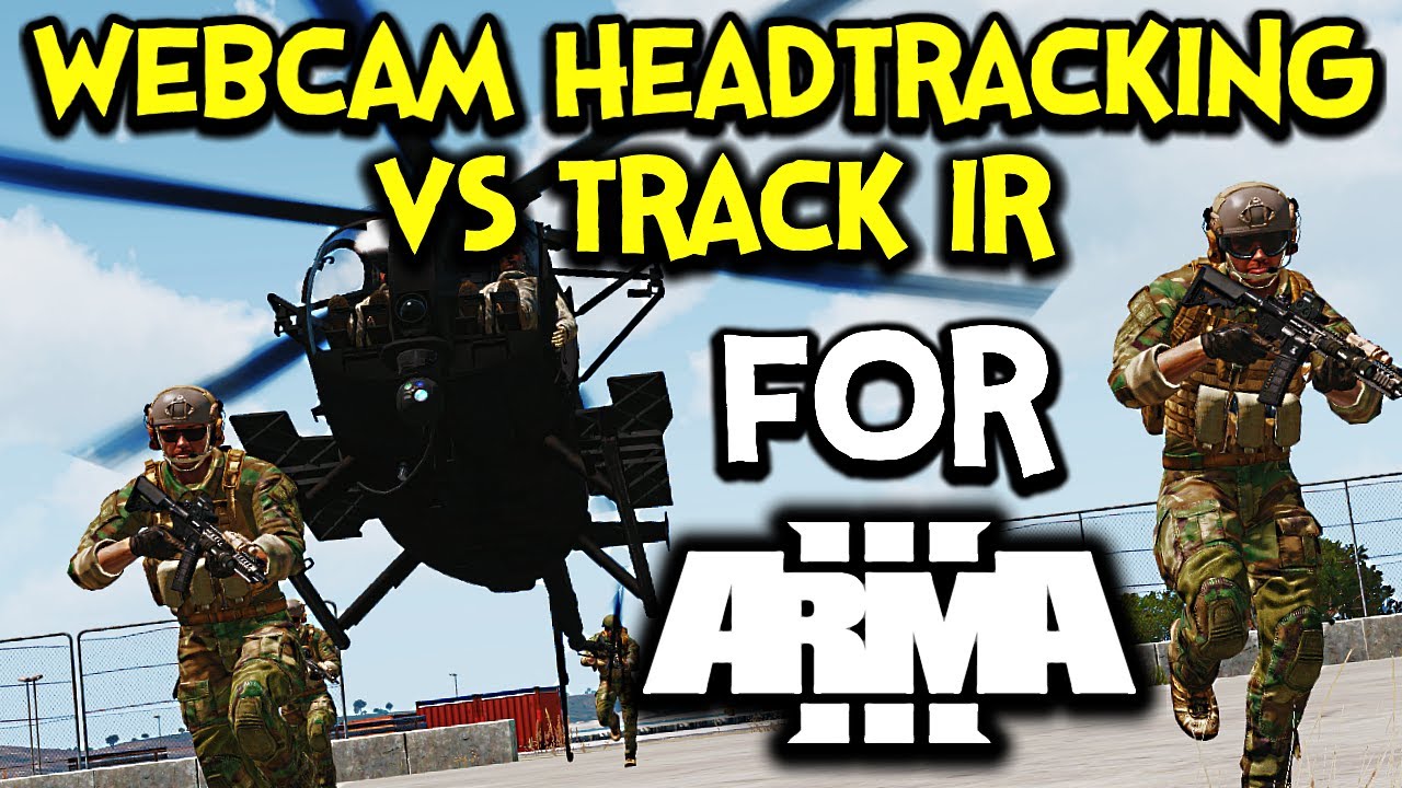 ArmA 3 TRACK IR vs FaceTrackNoIR ► Can Webcam Headtracking Improve your Flying and Landings?