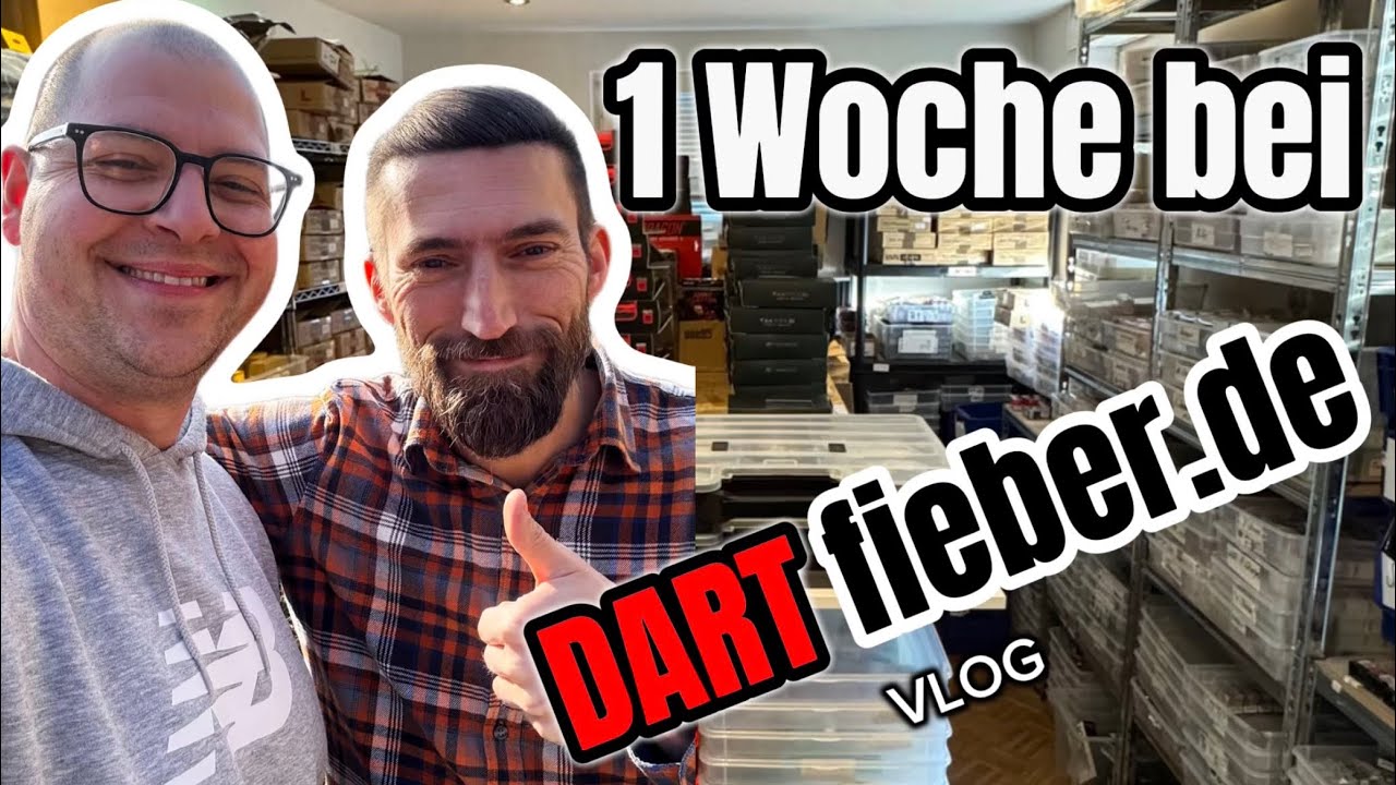 Eine Woche bei Dartfieber 🎯 Mein Blick hinter die Kulissen