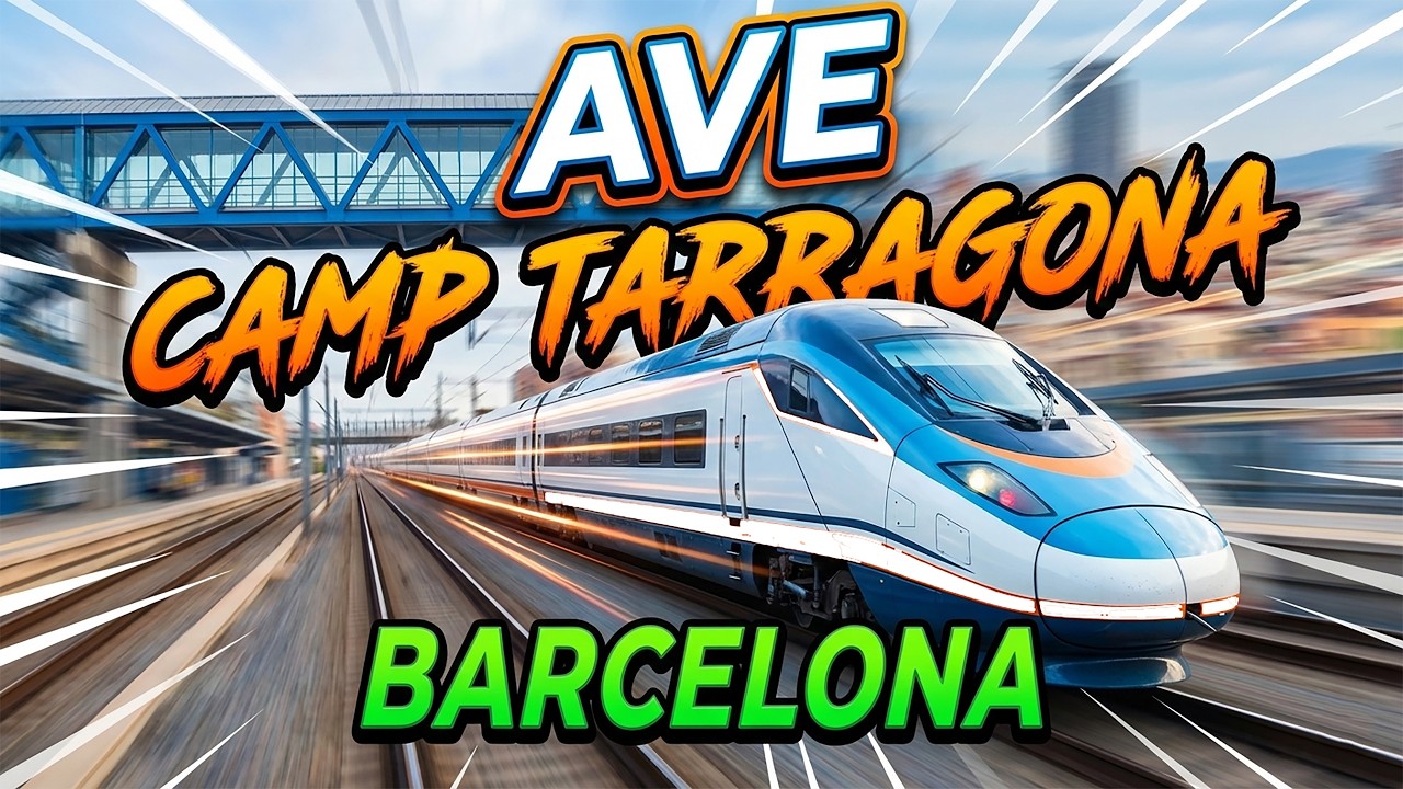 CAB RIDE AVE 112 | De Camp de Tarragona a Barcelona a 300 km/h (Rail View) 🚄✨