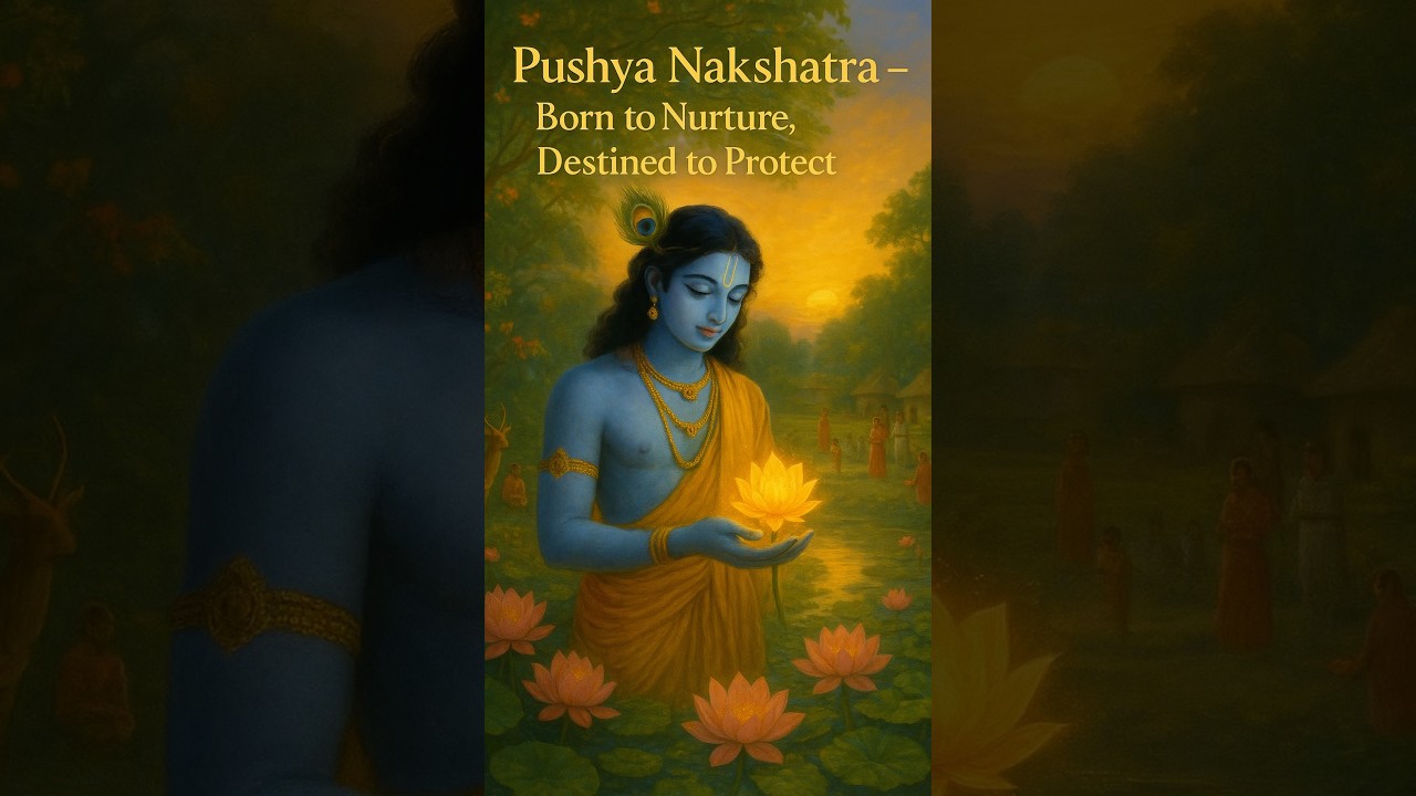 Are You Born in Pushya Nakshatra? | Astrology Secrets for Success & Happiness #shortsfeed #ytshorts