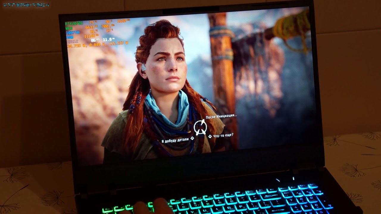 2020 Sager NP8378F2-S / Clevo PB71DF2-G | Horizon Zero Dawn | RTX 2070 Super