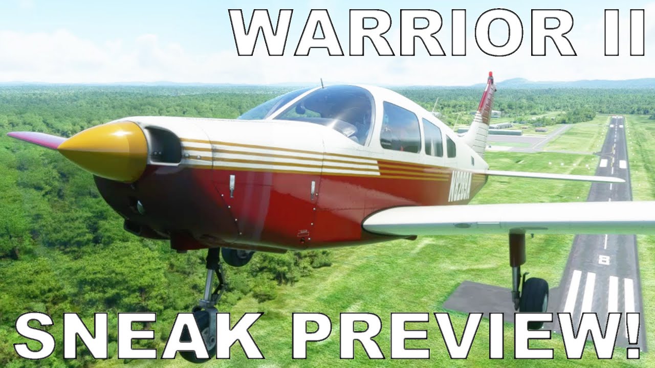 Just Flight PA-28 Warrior II | Full Flight Preview | Microsoft Flight Simulator
