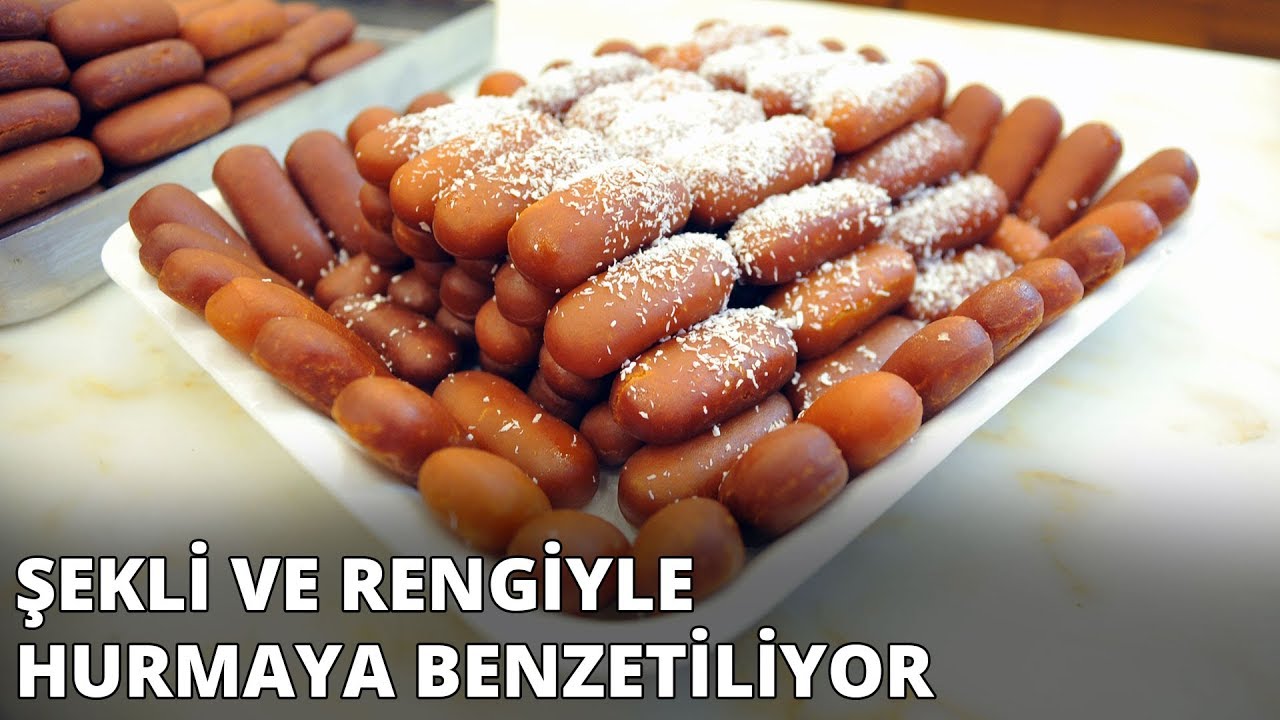 Ramazanın sevilen tadı; Hurma tatlısı
