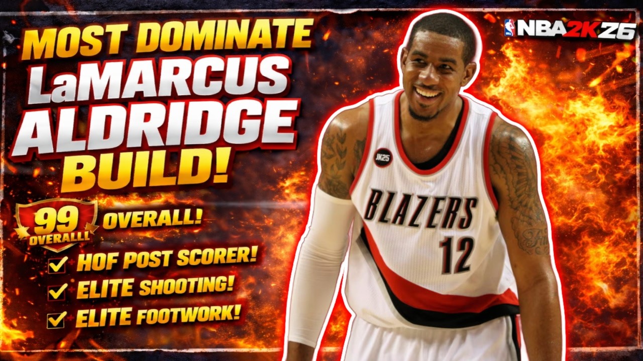 Best *PRIME* LaMARCUS ALDRIDGE Build in NBA 2K26