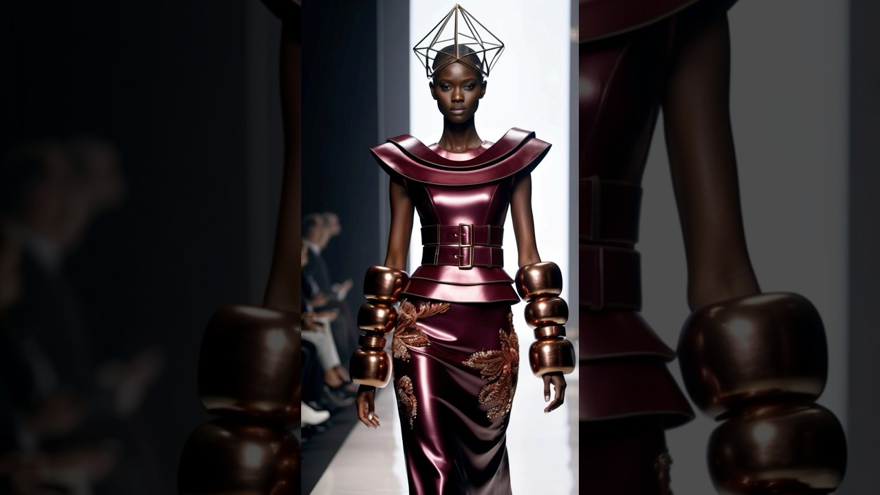 Bold accessories bring futuristic elegance to life 