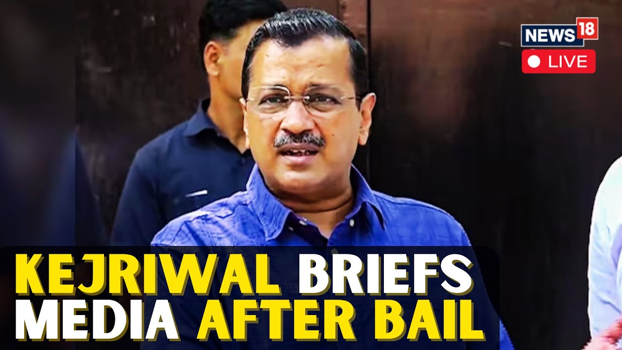 Live: CM Arvind Kejriwal Addresses Press After SC Grants Interim Bail | Delhi News LIVE | N18L