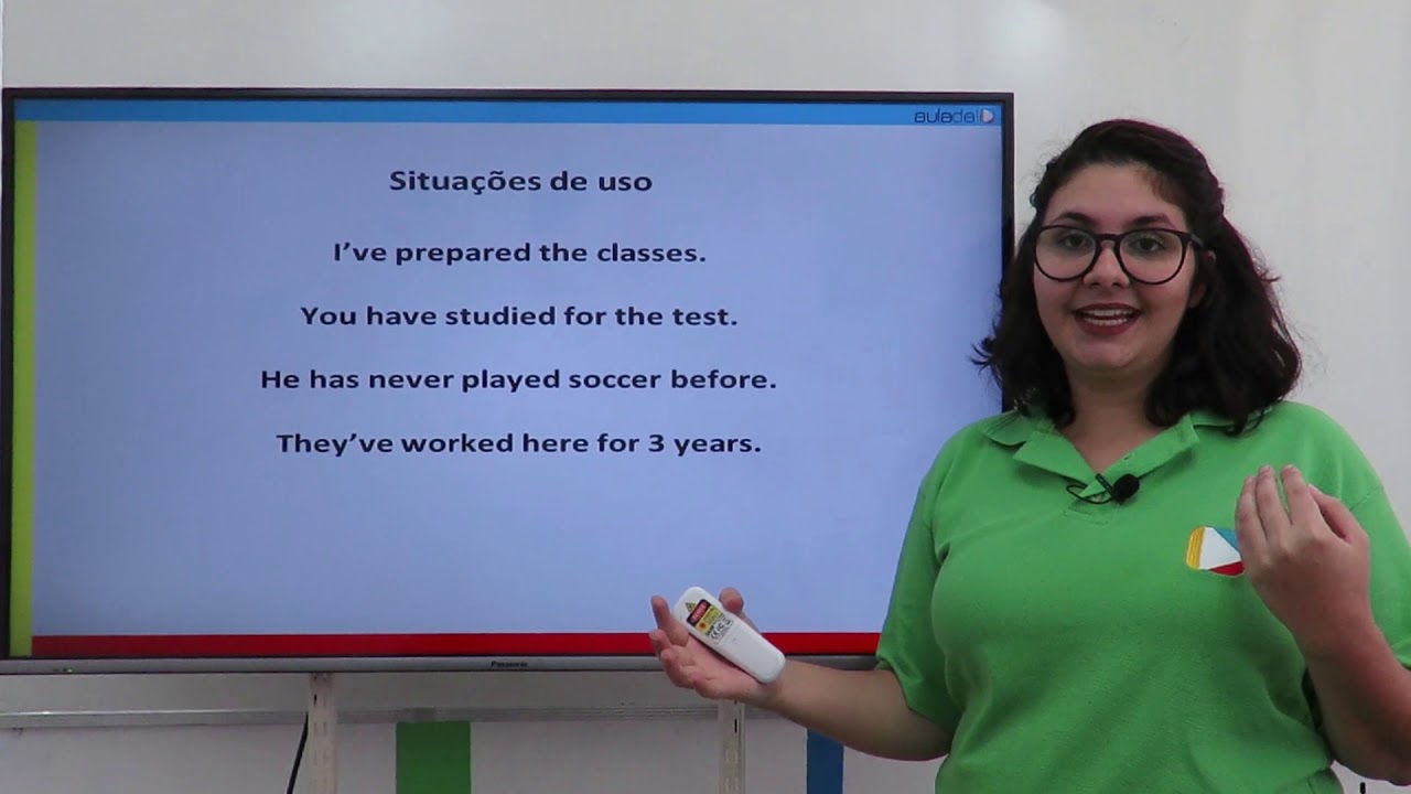 Inglês - Present Perfect: Regular Verbs