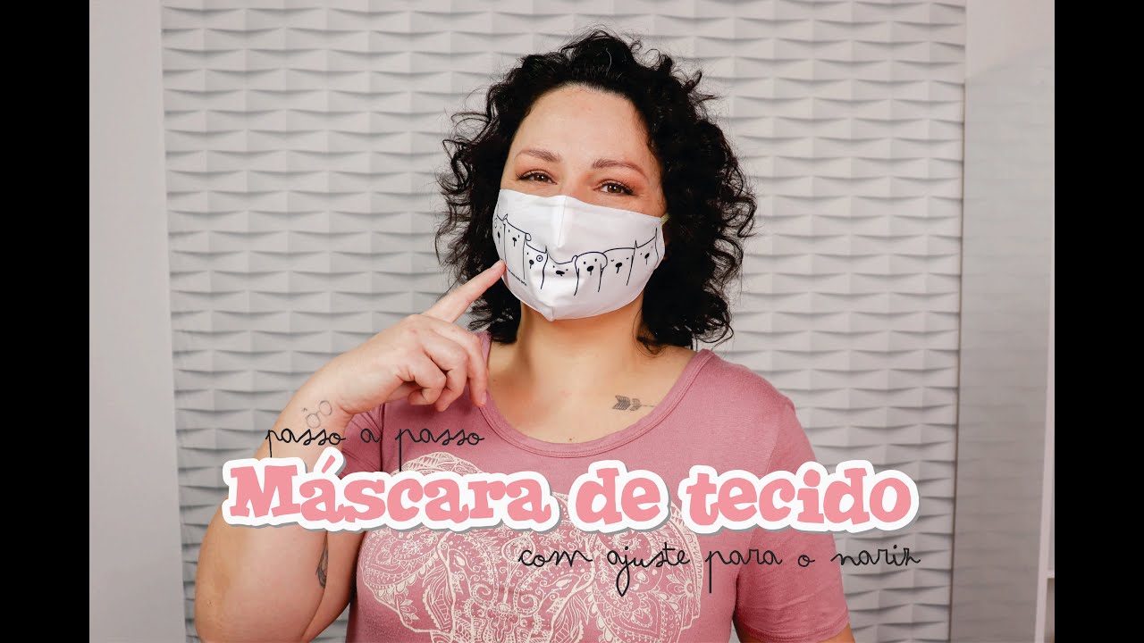 Passo a passo - Máscara com ajuste nasal