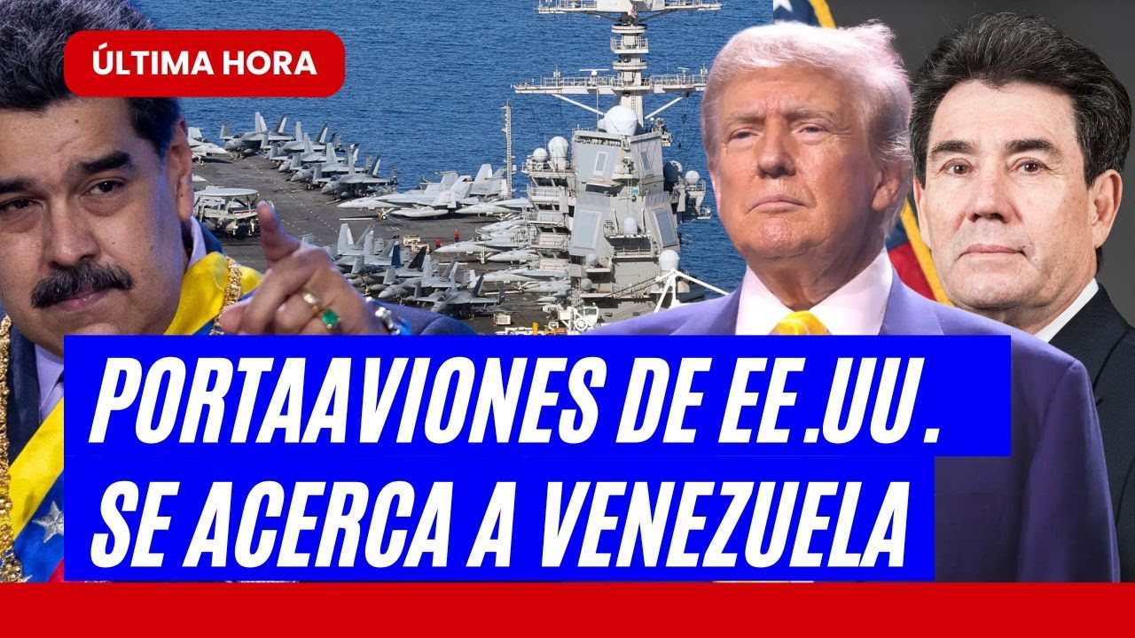 ¡Superportaaviones nuclear en rumbo a Venezuela!