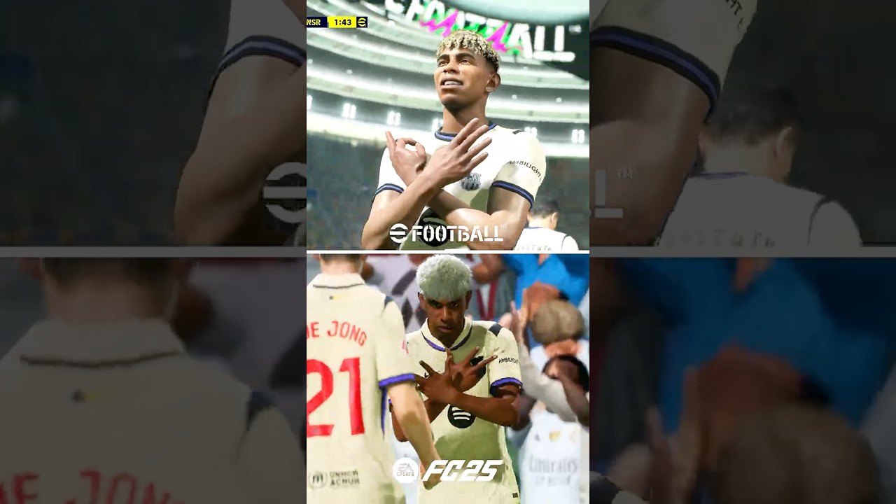 Efootball 2026 vs EA FC25🔥