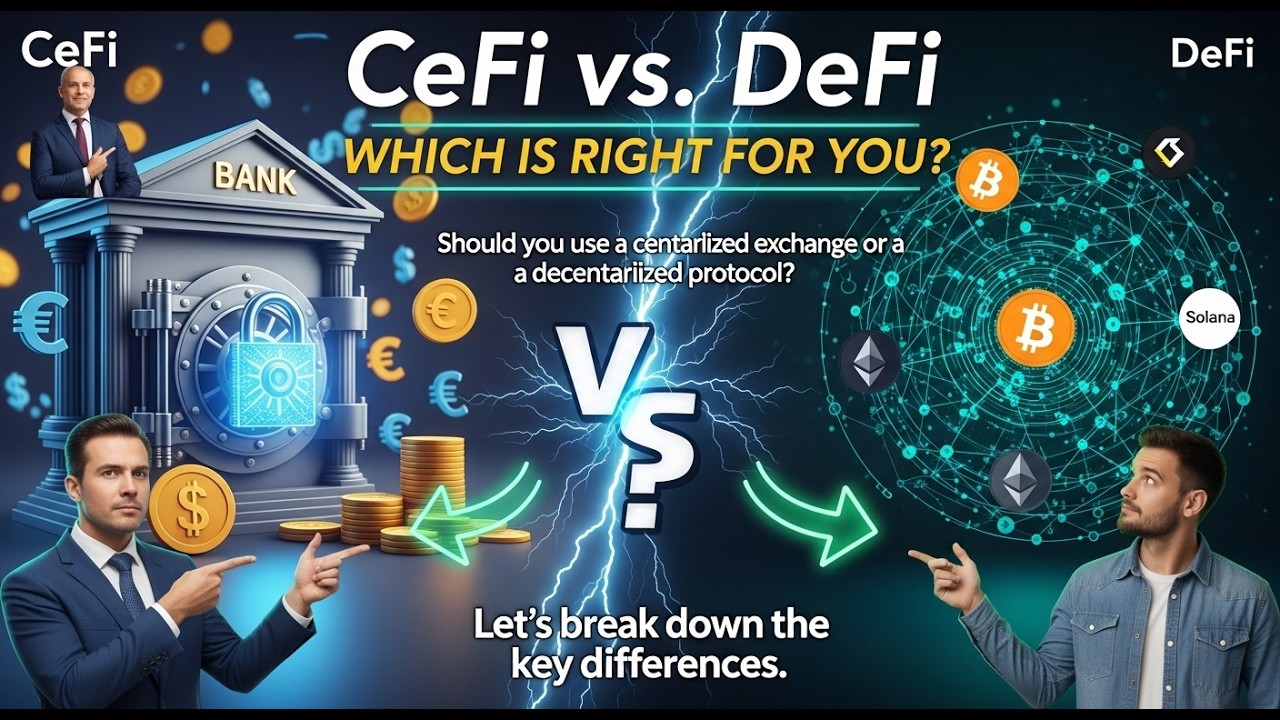 CeFi vs. DeFi: Which is Right for You?