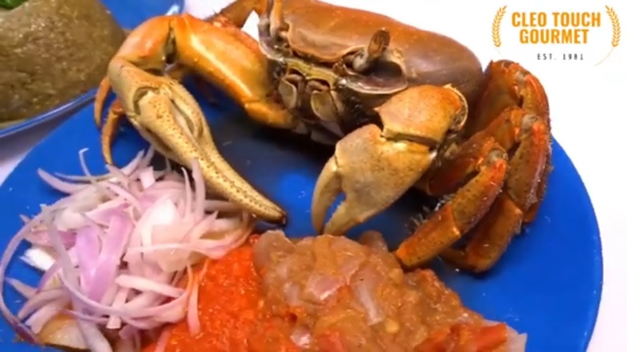 Comment préparer les crabes de terre/Agassa/Agoglan accompagné du piron: la recette